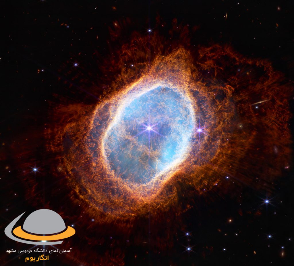سحابی حلقه جنوبی، مجموعه تصاویر تلسکوپ جیمز وب